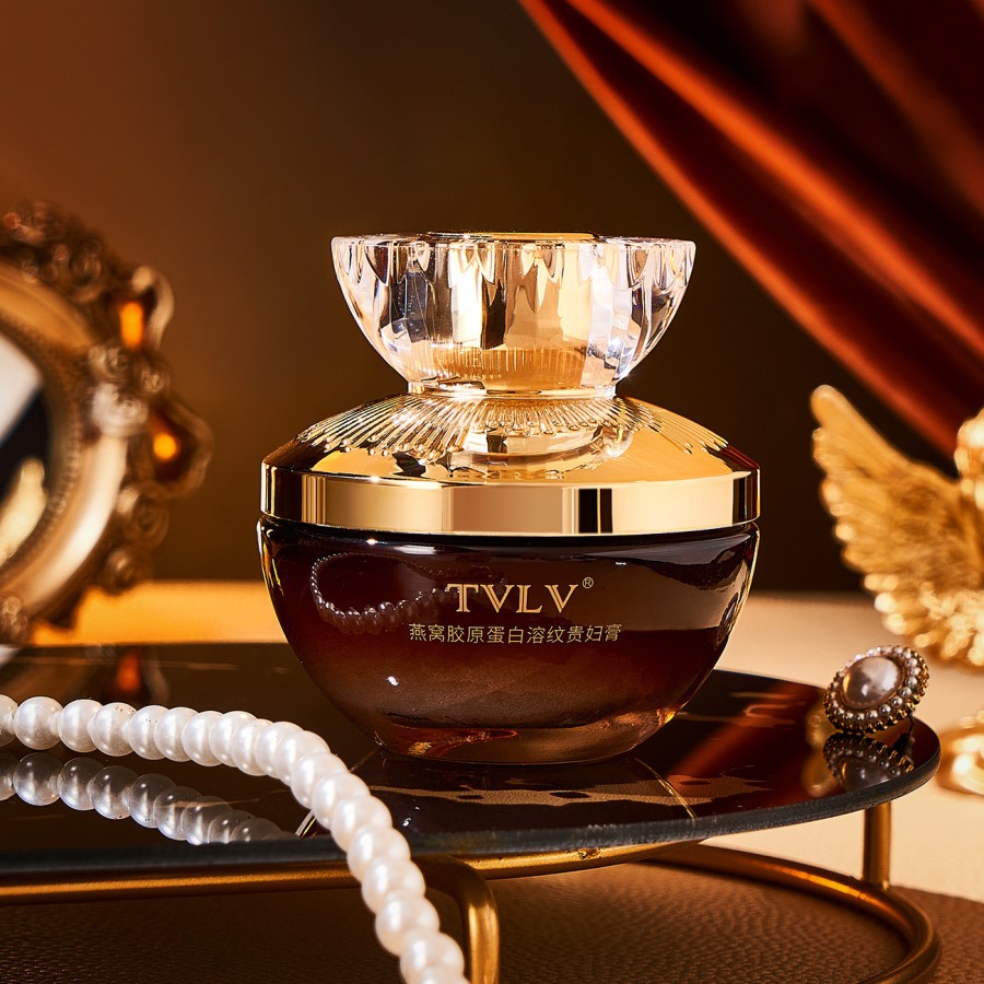Crème visage anti-rides au collagène TVLV