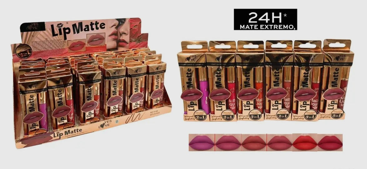 YES LOVE Kit gloss + crayon à lèvres