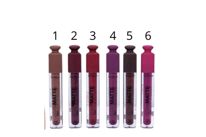 Rouge a lèvre liquide matte 24 h D'DONNA