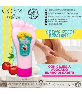 Crème hydratante pour les pieds