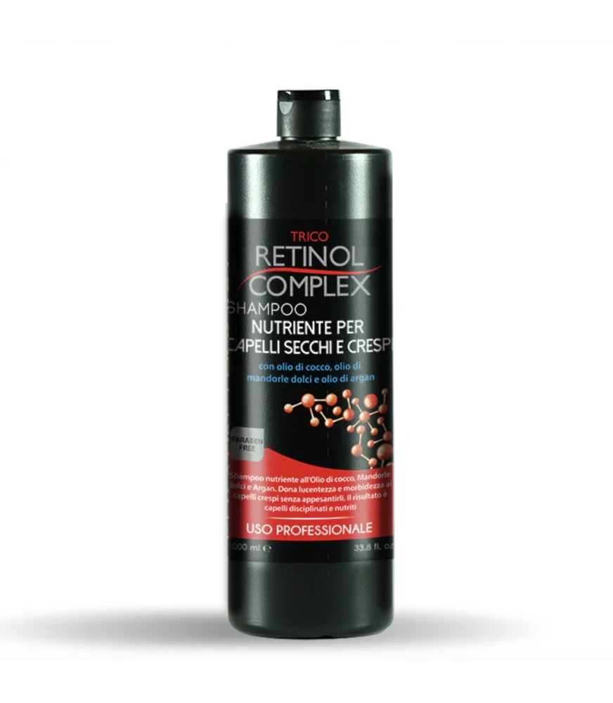 Shampoing Rétinol complex coco et argan cheveux secs