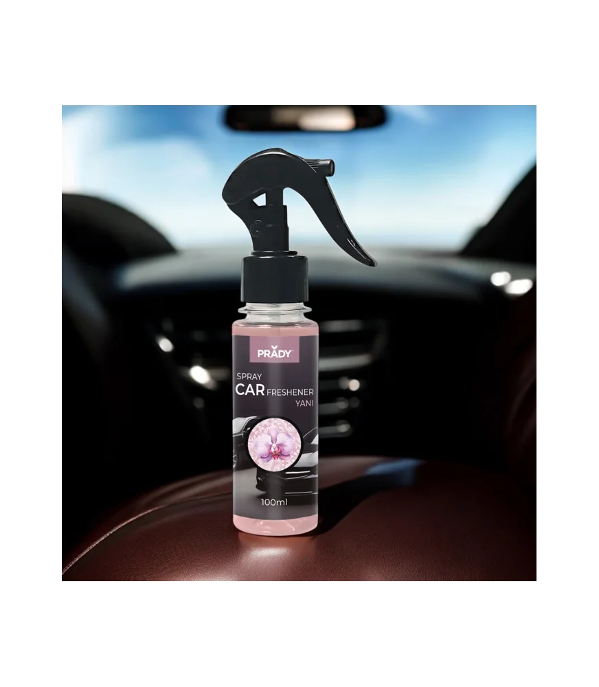 Spray d'ambiance parfum voiture Yani