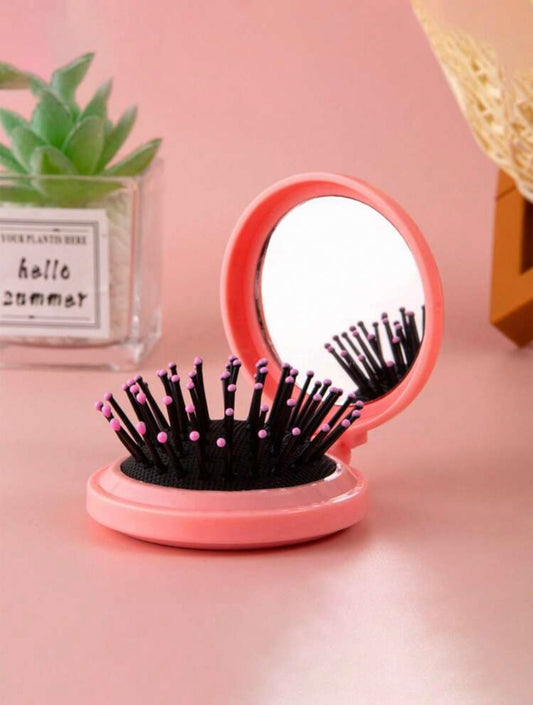 Brosse a miroir pliante