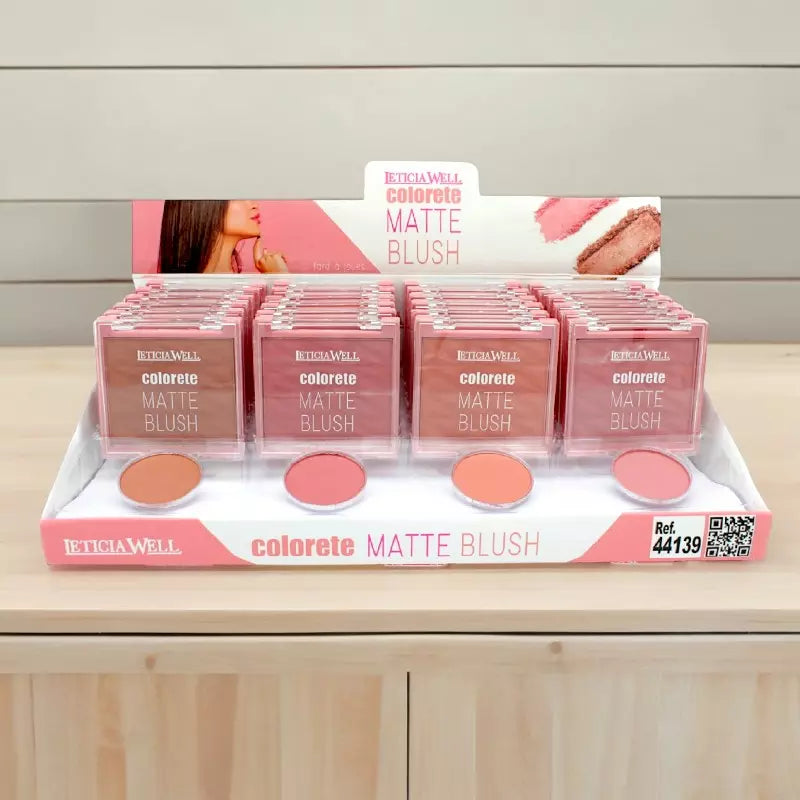 blush en poudre matte   LETICIAWELL