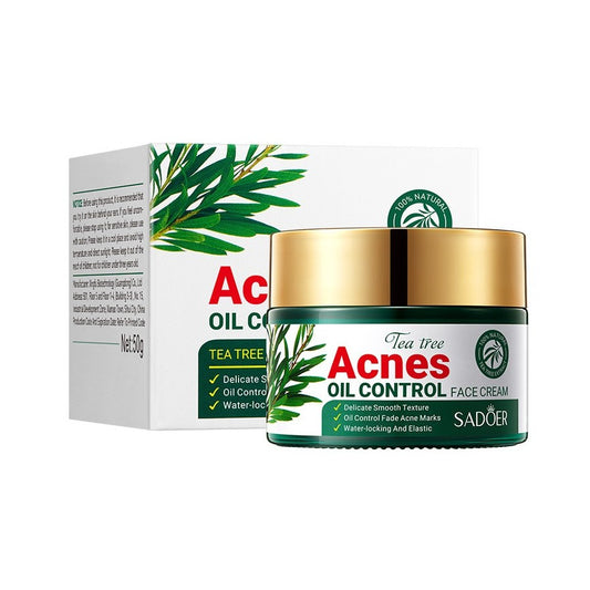 Crème visage anti-acné à l'huile d'arbre à thé  SADOER