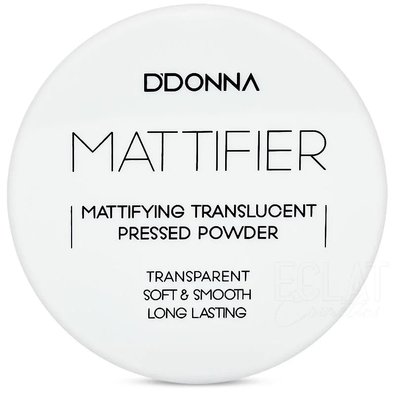 Poudre compacte matifiante transparente D'Donna