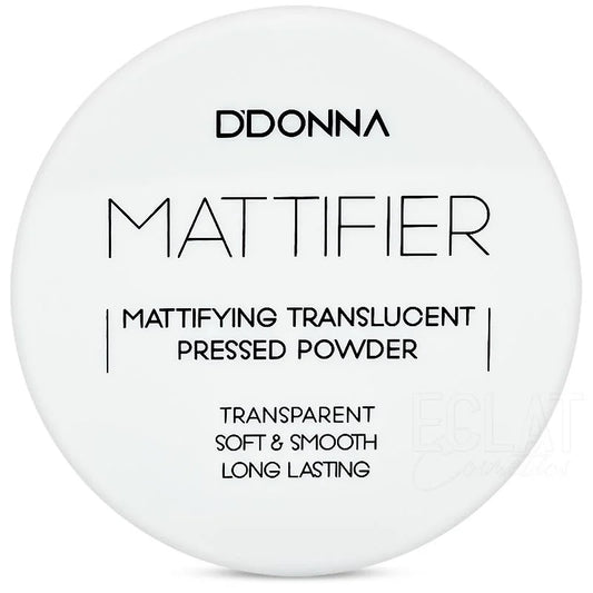 Poudre compacte matifiante transparente D'Donna